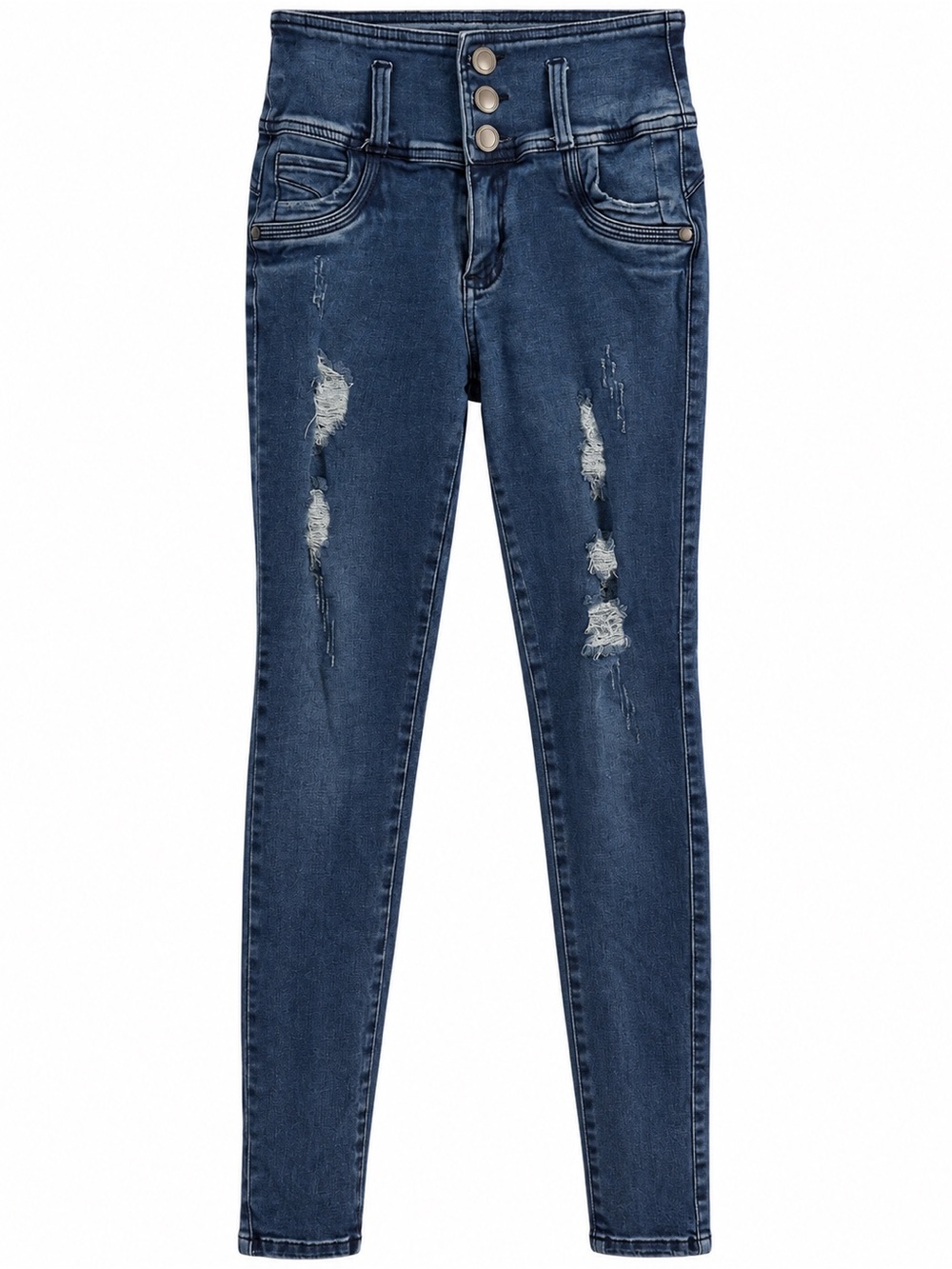 Nicolette Colombian Butt Lift High Rise Skinny Jeans Dark Wash Size 10 / US 4-6
